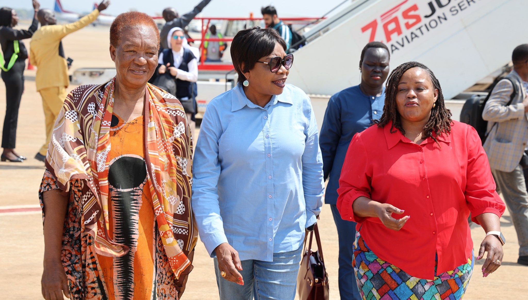 Honourable Minister of Health Sarah Cleto Rial Returns to Juba Following Brief Working Break